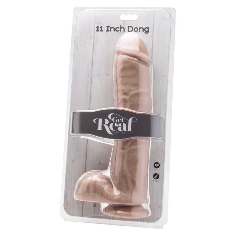 Dildo na przyssawce duży realistyczny penis 28cm